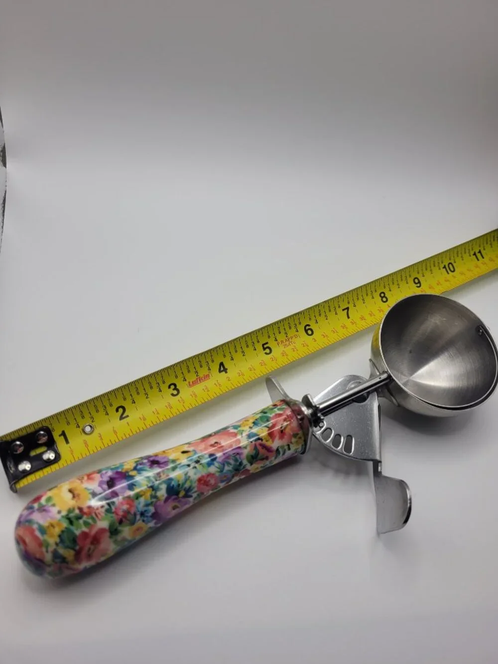 Pioneer Woman Ice Cream Scoop Sweet Romance Stainless Steel Trigger Pretty
